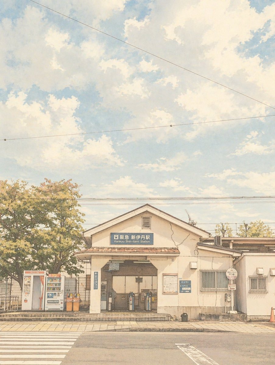 sensuke_jp's tweet photo. 住んでいる街を映した写真を
AIで淡い思い出のイラスト風に加工するとすごく懐かしい感じになる https://t.co/NRrF8L5dTI