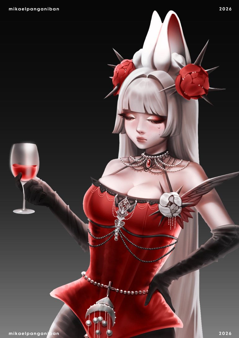 mikaxillust's tweet photo. Concept Art Collab with friends! I really like how my OC turned out, its a collab that has vampiresque theme of red, blacks and white .
#oc #concept #design #illustration #houseofdorothy https://t.co/Q47SxhdPvX