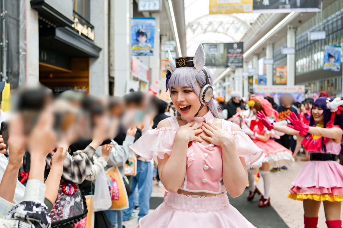 🌈高知アニクリ祭2026🌈 📸写真レポート 【帯屋町パレード】 商店街を