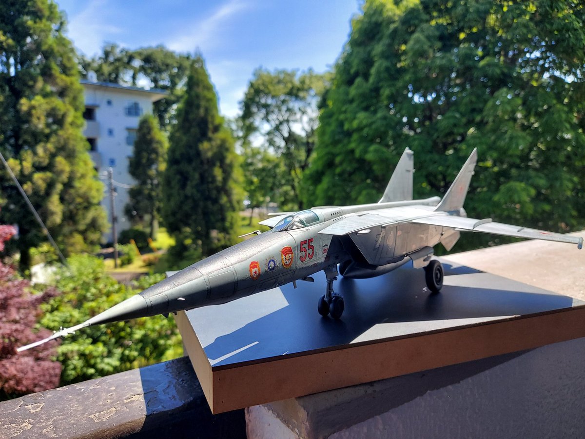 lCM製、ミグ25完成しました
