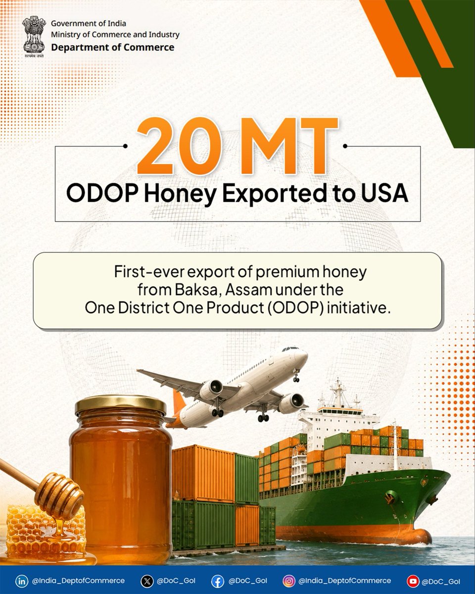 Dept of Commerce, GoI tweet media