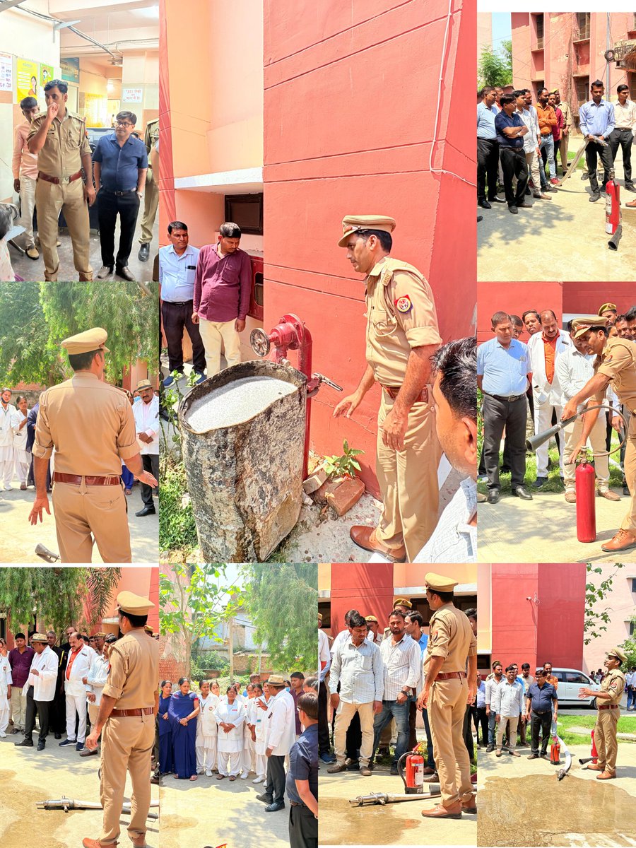 maufire_'s tweet photo. आज महिला चिकित्सालय में अग्निशमन द्वितीय अधिकारी श्री सुनील यादव द्वारा स्वास्थ्य कर्मियों को अग्नि सुरक्षा के प्रति जागरूक किया गया। आपातकालीन स्थितियों से निपटने हेतु सुरक्षा उपकरणों के उपयोग का व्यावहारिक प्रशिक्षण प्रदान किया गया।सुरक्षित अस्पताल, सुरक्षित नागरिकम
#FireSafety https://t.co/7uTbwaHER5