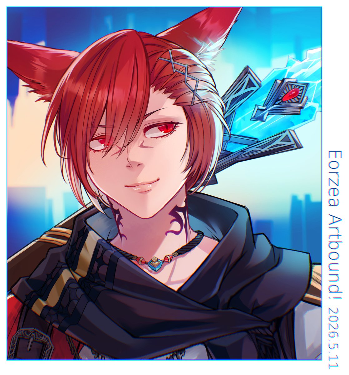 shiro_Heyd's tweet photo. ５月のお題イラストです！グラハ君を描いた！
#EorzeaA_draw
#Eorzea_Artbound https://t.co/O0VF8UHoup