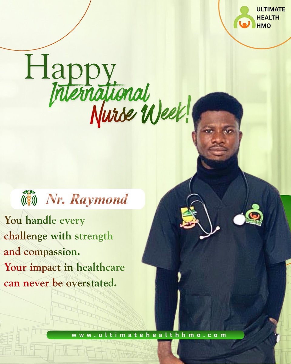 UltimateHmo's tweet photo. This Nurse Week, we celebrate the incredible individuals who dedicate their lives to caring for others.  
Thank you to our amazing nurses for your compassion, resilience, and commitment every single day.

#nurseweek #ultimatehmo #ultimate #yourwellnessourbusiness https://t.co/NMEwgdwvhx