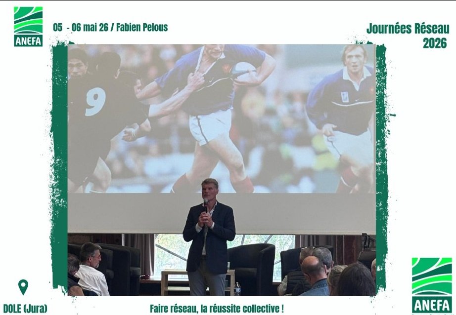 AnefaMayenne's tweet photo. L'ANEFA53 s'est rendue les 5-6/05 dans le Jura aux journées réseaux, 3 conférences/le thème "Faire réseau, la réussite collective" (témoignage sportif, interventions/le handicap et IA)+ateliers en sous groupe. Merci à laBFC pour cette belle organisation et découverte de sa région https://t.co/VkXsKHqSsd
