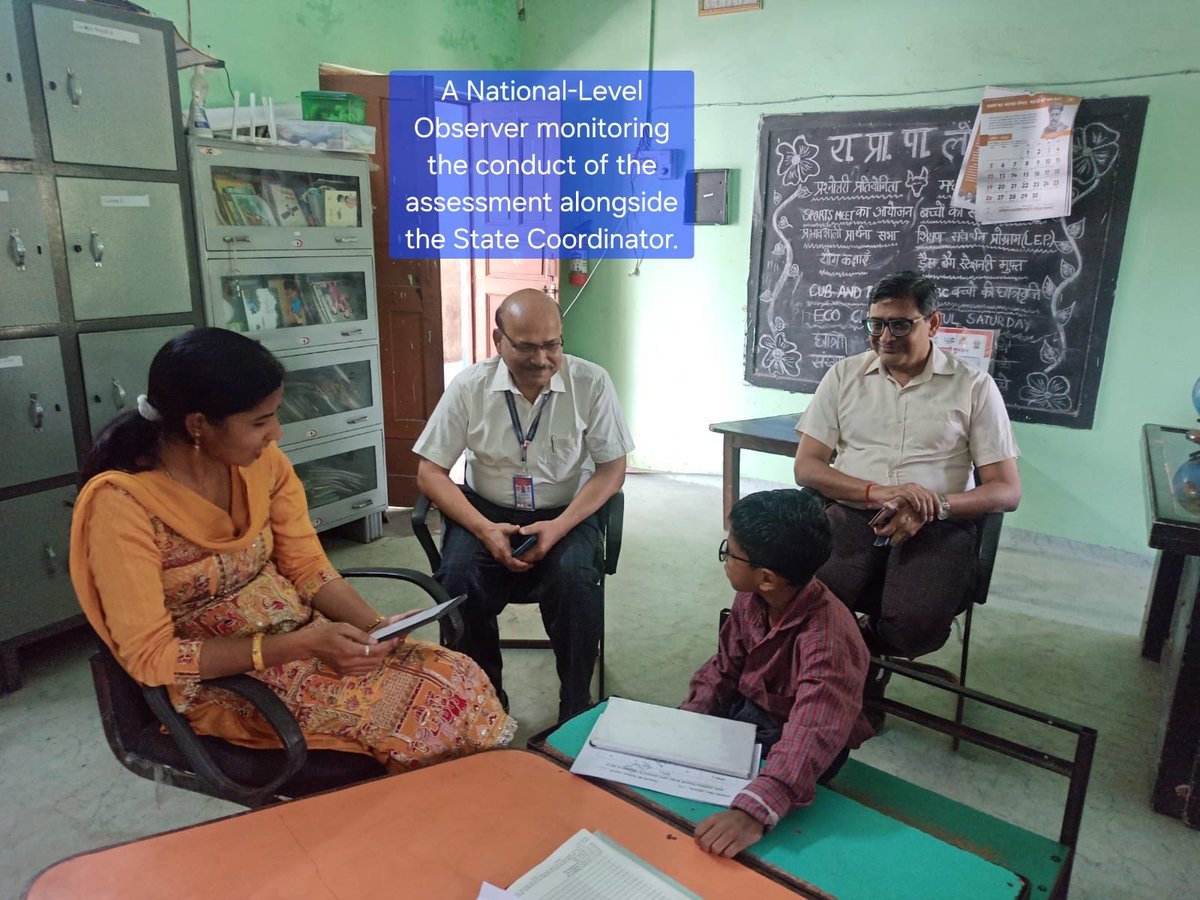 indranibhaduri's tweet photo. #FoundationalLearningStudy implemented in #Haryana by #PARAKH under the aegis of the Ministry of Education (#MoE) marking a systematic, evidence-driven effort to assess learning levels at scale and strengthen #FoundationalLiteracy&amp; #FoundationalNumeracy outcomes https://t.co/eQBk4tu7Ls