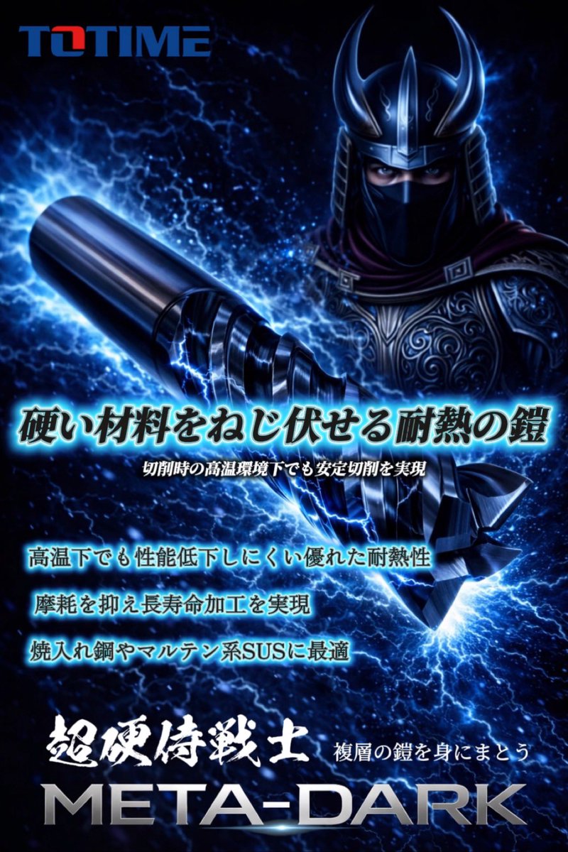 JapanTotime's tweet photo. お久しぶりです。

母材のタングステンの価格急騰により各社生き残りをかけた値上げが行われていますが、

TOTIMEは価格高騰の中、元気に活動行っております。

5/14から始まるMEX金沢2026出展いたします。
ご来場の際は是非お立ち寄りください。

3号館No.3-608 https://t.co/hG1JhMJR5F