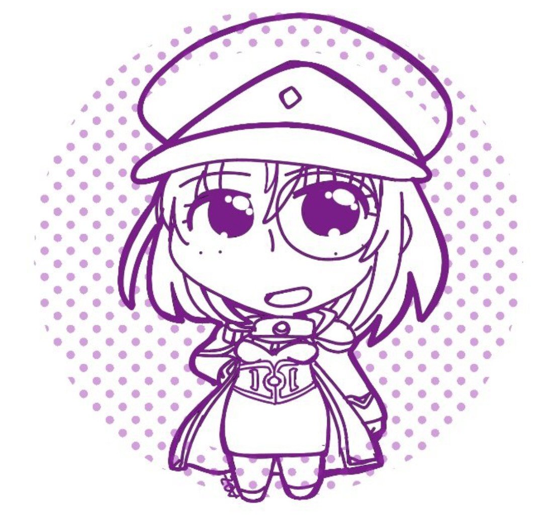あなたのために 線画 ギャラクシーエンジェルのフォルテさん線画。