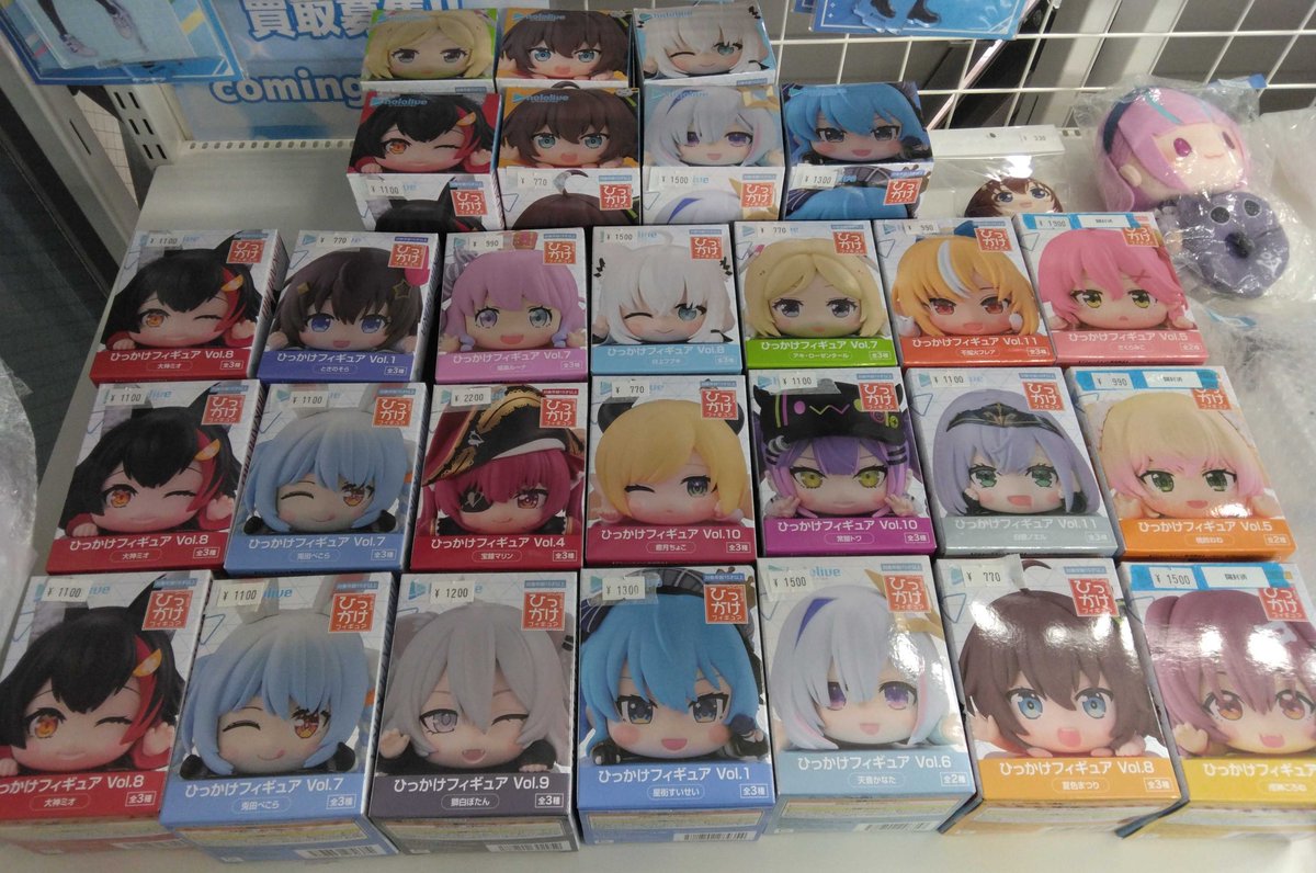 ホロライブ　ひっかけフィギュア　兎田ぺこら　8体セット ホロライブ』ひっかけフィギュア第7弾が登場！オリジナル台座に乗った
