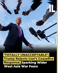 #CIA #FBI #Mossad "TOTALLY UNACCEPTABLE!"  Donald Trump rejects Iran's response to ceasefire proposal On May 10, 2026, President Donald Trump rejected a counterproposal from Iran intended to end the ongoing conflict, labeling it "TOTALLY UNACCEPTABLE!" in a social media post. This rejection follows a month-long standoff that has paralyzed shipping through the Strait of Hormuz and caused global energy prices to surge. [1, 2, 3, 4, 5] Key Details of the Rejection Trump's Stance: The President accused Tehran of "playing games" and warned that "they will be laughing no longer!". He has reiterated threats to resume full-scale bombing if an agreement to