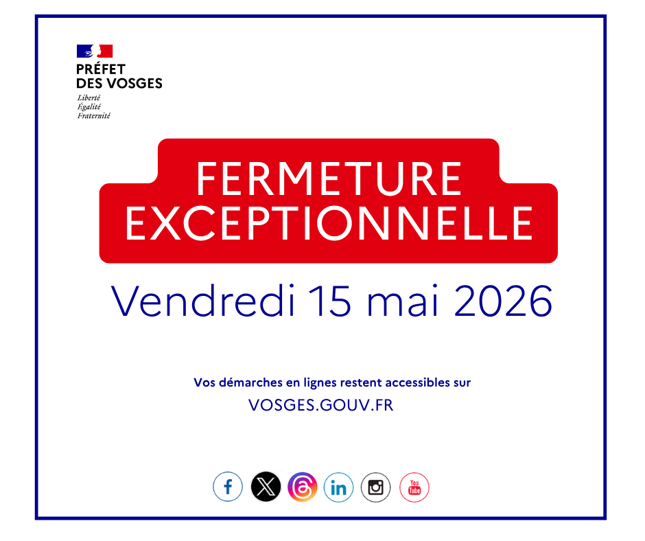 Préfet des Vosges 🇫🇷🇪🇺 tweet media