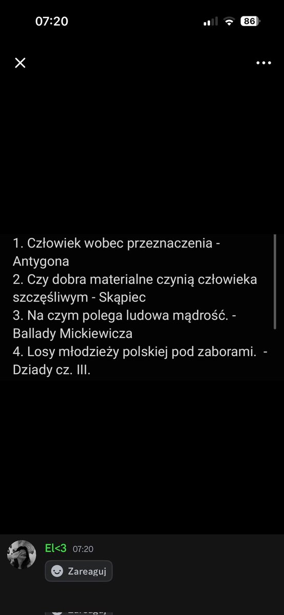 Krypten | wycieki maturalne profil tweet media