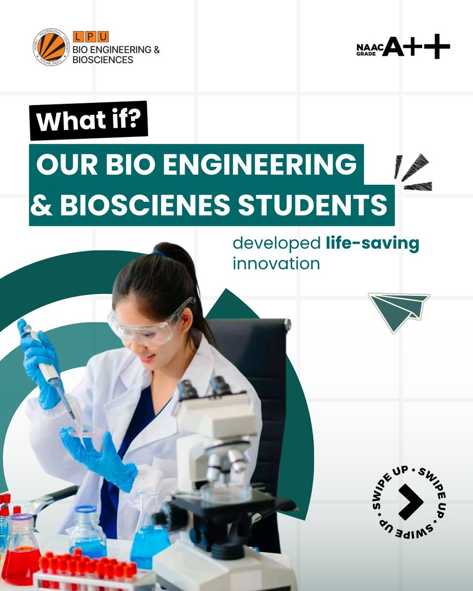 LPU School of Bio Engineering and Biosciences tweet media