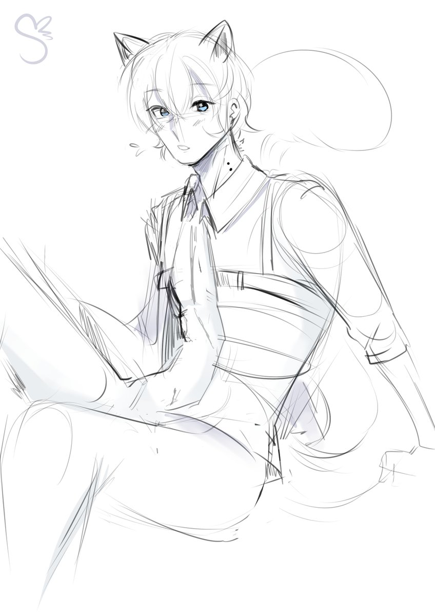 Stuffiesen's tweet photo. I got to lazy for the lineart my apologies! #syeintai https://t.co/mEdzSVwdoW