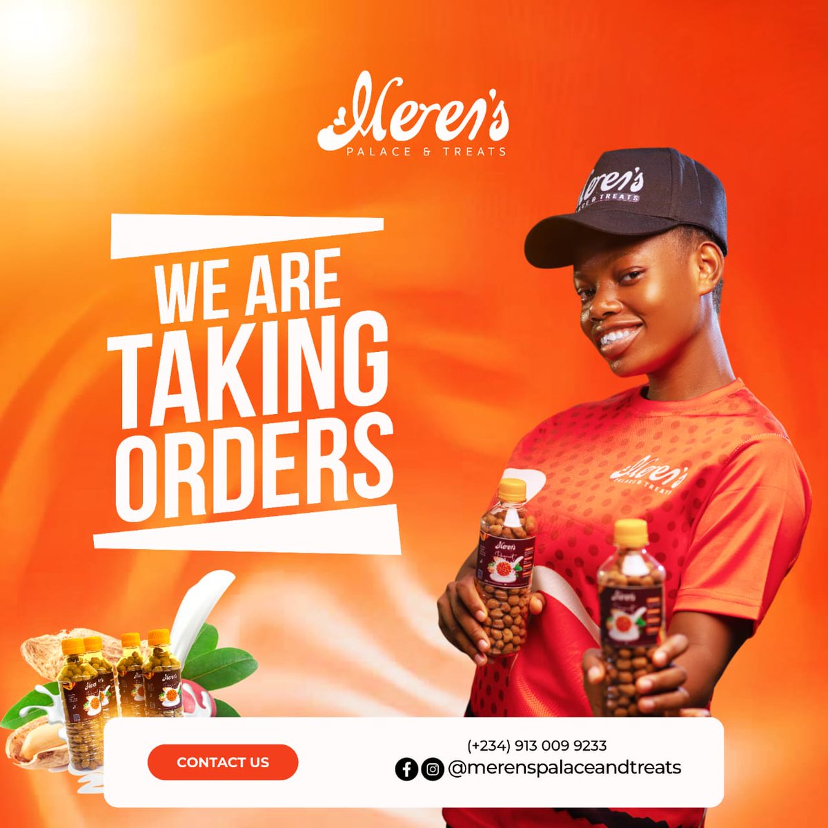 MercyAnyaneji's tweet photo. Some snacks fill your stomach…

Ours create moments...

At Meren’s Palace and Treats, we serve peanuts that are crunchy, tasty, and impossible to resist. Perfect for your cravings, hangouts, and sweet moments.
One taste and you’ll be back for more! 😉
Send a DM to order now. https://t.co/VZcSgccpLZ