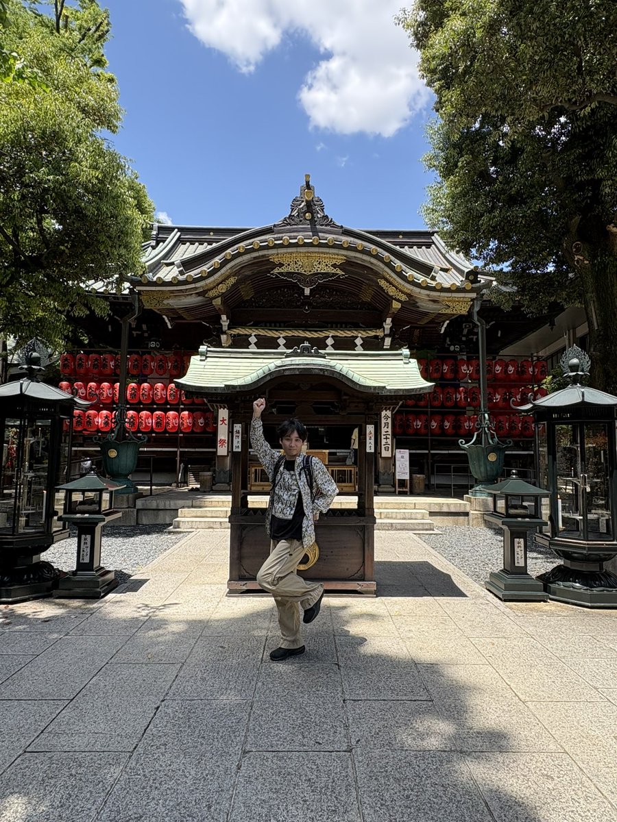 ishikomay's tweet photo. 明日は誕生日！
ということで、誕生日には赤坂の豊川稲荷に行くことにしてるいるのですが、明日はどうしてもはずせない用事ができたので、今日行ってきました！ https://t.co/7pnfwX0caQ
