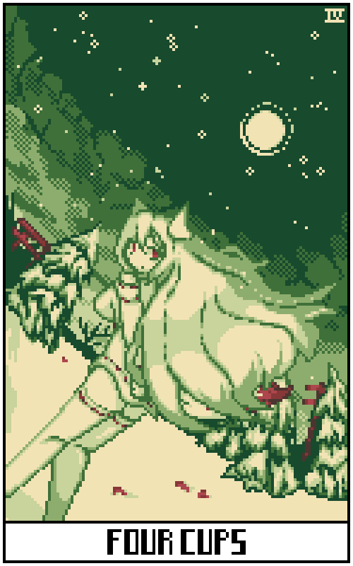 Nykopski's tweet photo. Remade Ginyo's tarot card.
#pixelart #ドット絵 https://t.co/ewc70kA3eJ