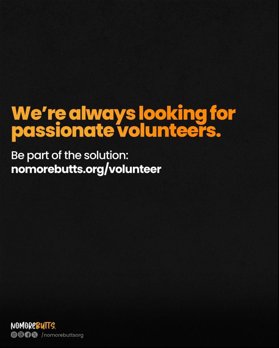 NoMoreButtsOrg's tweet photo. Welcome Tenisha Carter to the No More Butts team!

She has a vital role managing emails, collecting and organising paperwork, and tracking work hours.
She’s a passionate member of our organisation, strongly committed to environmental responsibility and creating positive change. https://t.co/OQ9WP2smF2