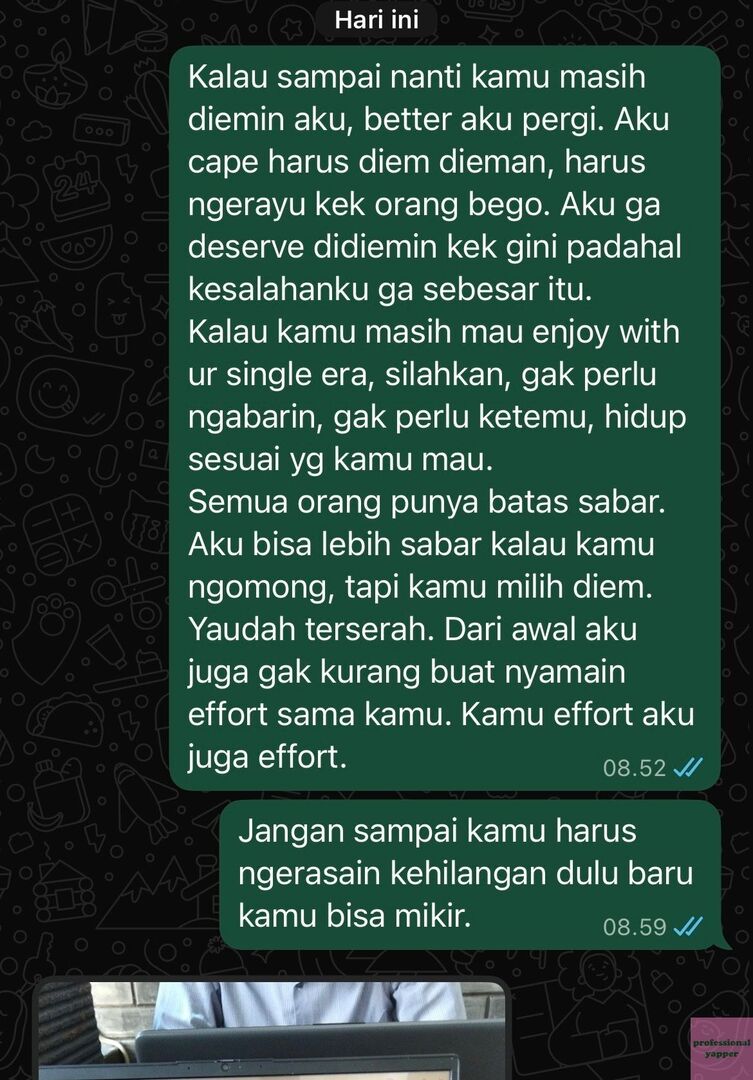 Cara nyenggol ego cowo bingung. Ampuh yap! 👍🏻