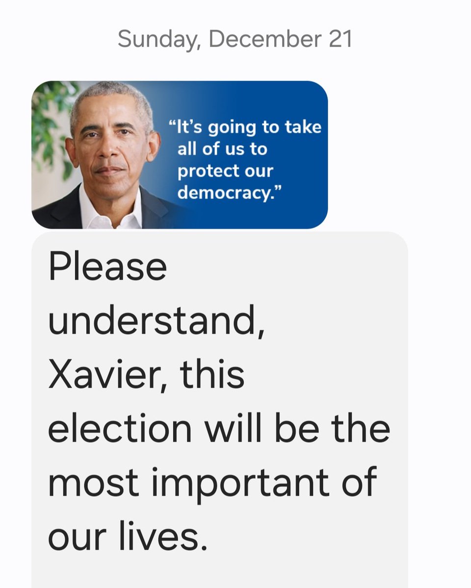 CavanaughXavier's tweet photo. @Arma_Lite_14 @BarackObama is telling the truth and real Americans know @realDonaldTrump and his useless @HouseGOP @SenateGOP and @GOPGovs and unfair @USSupremeCourt will destroy America and they're working overtime to cheat and steal an election that's the only way they can win an election https://t.co/FRYnl2o1gI