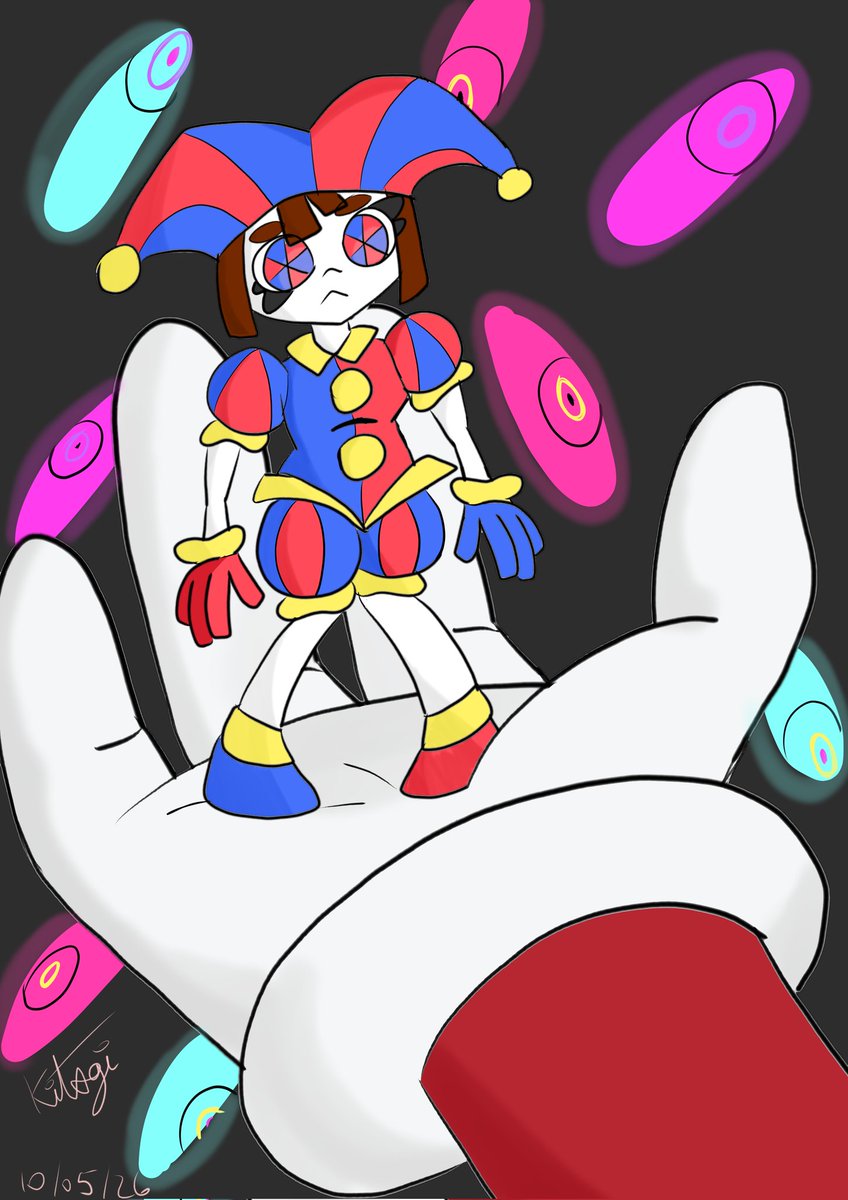 kitsgi520's tweet photo. I'm eagerly awaiting the end of Digital Circus. Are you expecting a happy ending? Even though that ending doesn't exist? :'D https://t.co/cV6TBvWFoh