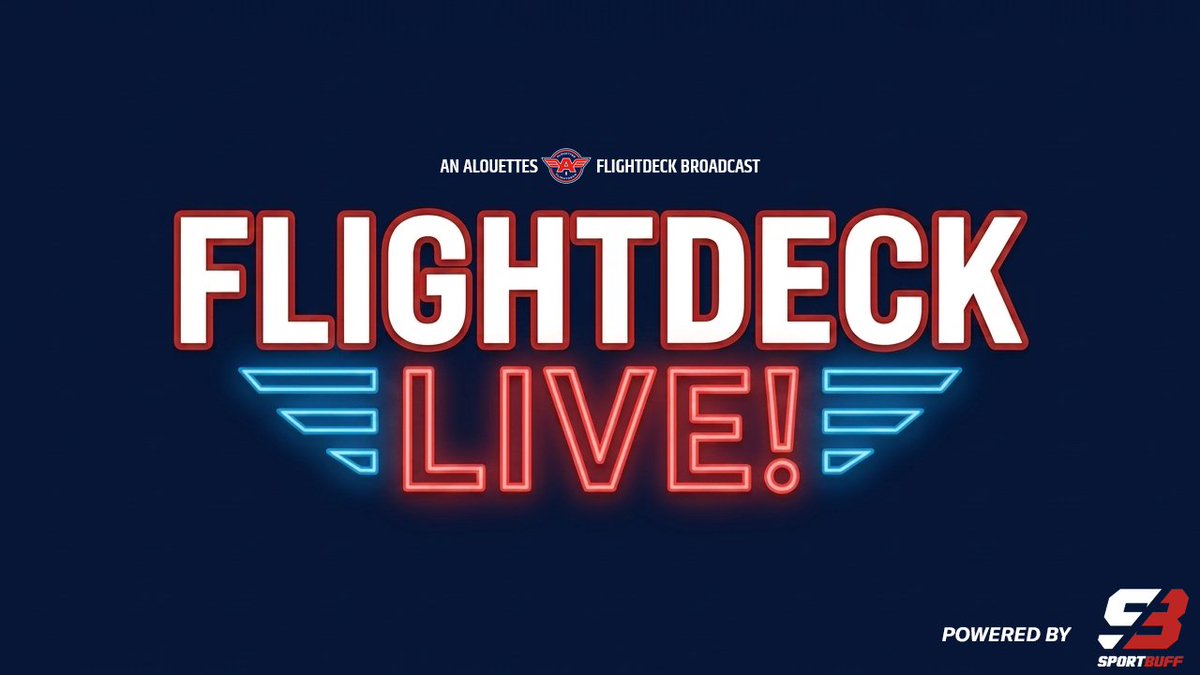 Alouettes Flightdeck tweet media