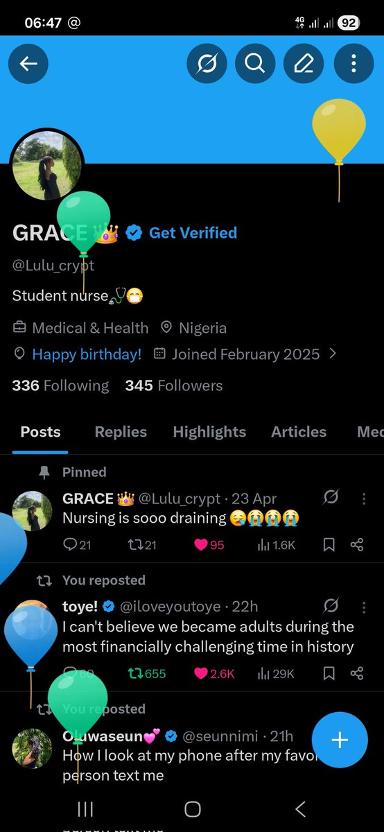 GRACE 👑 tweet media