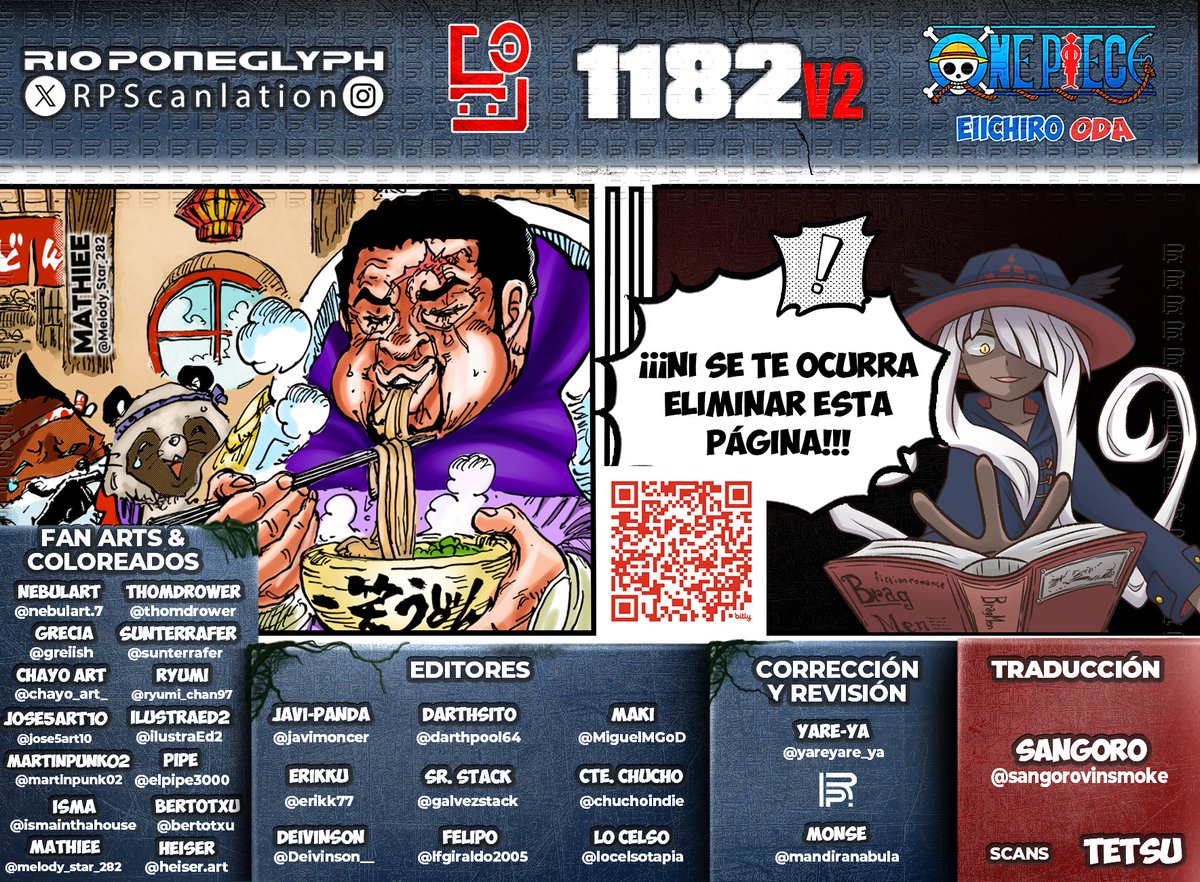 Rio Poneglyph Scans tweet media