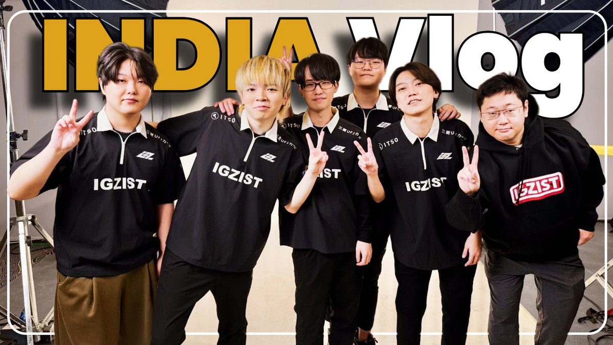 IGZIST_GG's tweet photo. 【NEW VIDEO】

1月にインド・ニューデリーで開催された「Predator League 2026」。

日本予選を勝ち抜き、日本代表として世界の舞台に挑んだIGZISTに密着しました。

大会の裏側や、普段はなかなか見ることのできない選手たちの素顔にもぜひご注目ください。

まもなく開幕するSplit2に向けて、IGZISTのメンバーをもっと知ろう👀

▼動画はこちら
https://t.co/18rrua5r8v

#VALORANT #ChallengersJP #IGZWIN