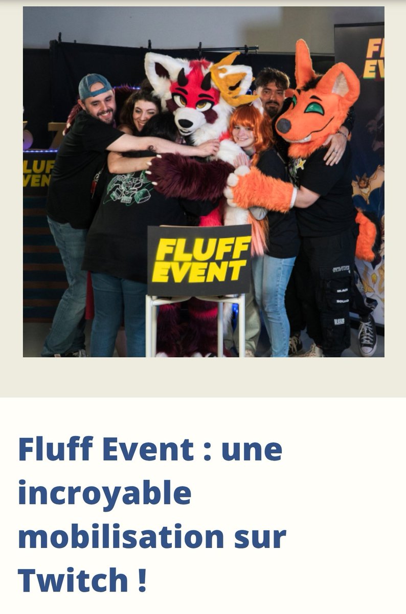 Fluff Event tweet media
