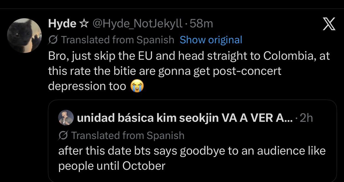 blu⁷ saw bts tweet media