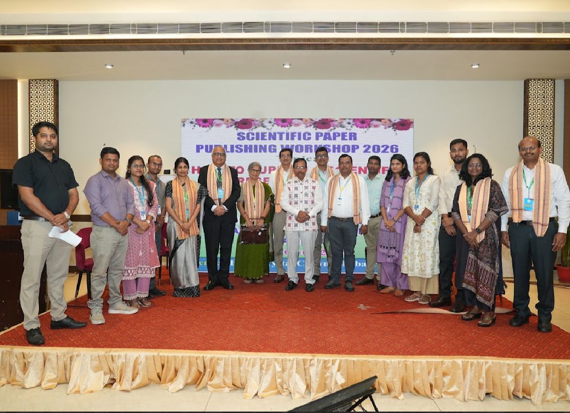 OUHS_BBSR's tweet photo. Another episode of Faculty Development Programme was successfully conducted on 2nd May 2026 by Odisha University of Health Sciences with 6 National Faculties conducting the workshop effortlessly with active interaction by faculties… https://t.co/SgbyDf6Kkm
