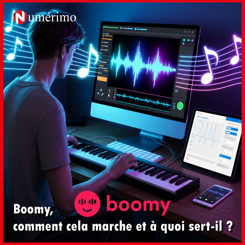 numerimo's tweet photo. 🎵 Créer de la musique avec l’IA en quelques clics ?
Découvre comment fonctionne Boomy et à quoi sert vraiment cet outil surprenant 🚀

👉 https://t.co/2yRxWknwW5

#boomy #IA #musique #tech https://t.co/YaiH5rxx5x