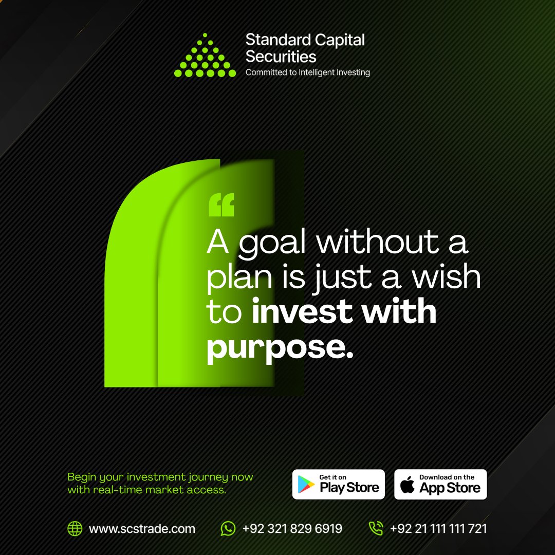 scstrade's tweet photo. Start the week prepared, not reactive. Smart investing begins with planning, awareness, and the confidence to make informed financial decisions.

https://t.co/Vfmb29gRct
021-111-111-721
0307-1-727-727
info@scstrade.com
#InvestSmart #PSX https://t.co/B3xaLS1xD6