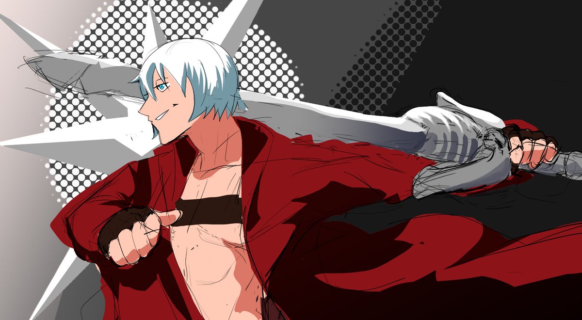 CybZbuckZ's tweet photo. Dante #dmcfanart #DMC3 https://t.co/I3j59vz3HC