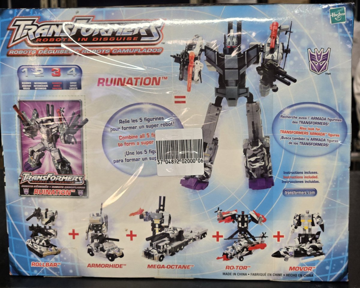 トランスフォーマー RUINATION ルイネーション 希少 【新品未開封】 トランスフォーマー Robot In Disguise シリーズ ルイネーション 中古