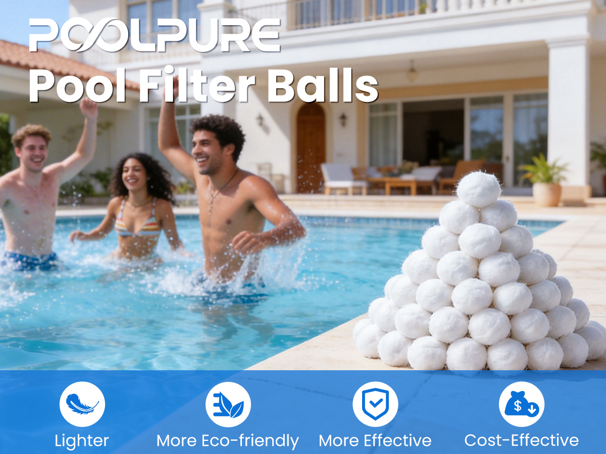 poolfilters1's tweet photo. 💦 New POOLPURE Pool Filter Balls
✔ Filters down to 3–5 microns
✔ Reusable &amp; machine washable
✔ Faster, eco-friendly filtration
Cleaner water. Less maintenance. 🏊‍♂️
👉 https://t.co/rKsKpcuCuU https://t.co/H16Ou0hsdZ