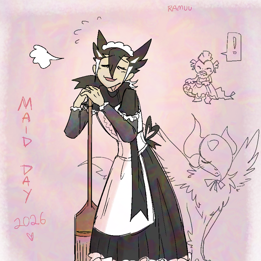 ramuu24's tweet photo. maid #grimsley ギーマ https://t.co/y1oC6bkMer