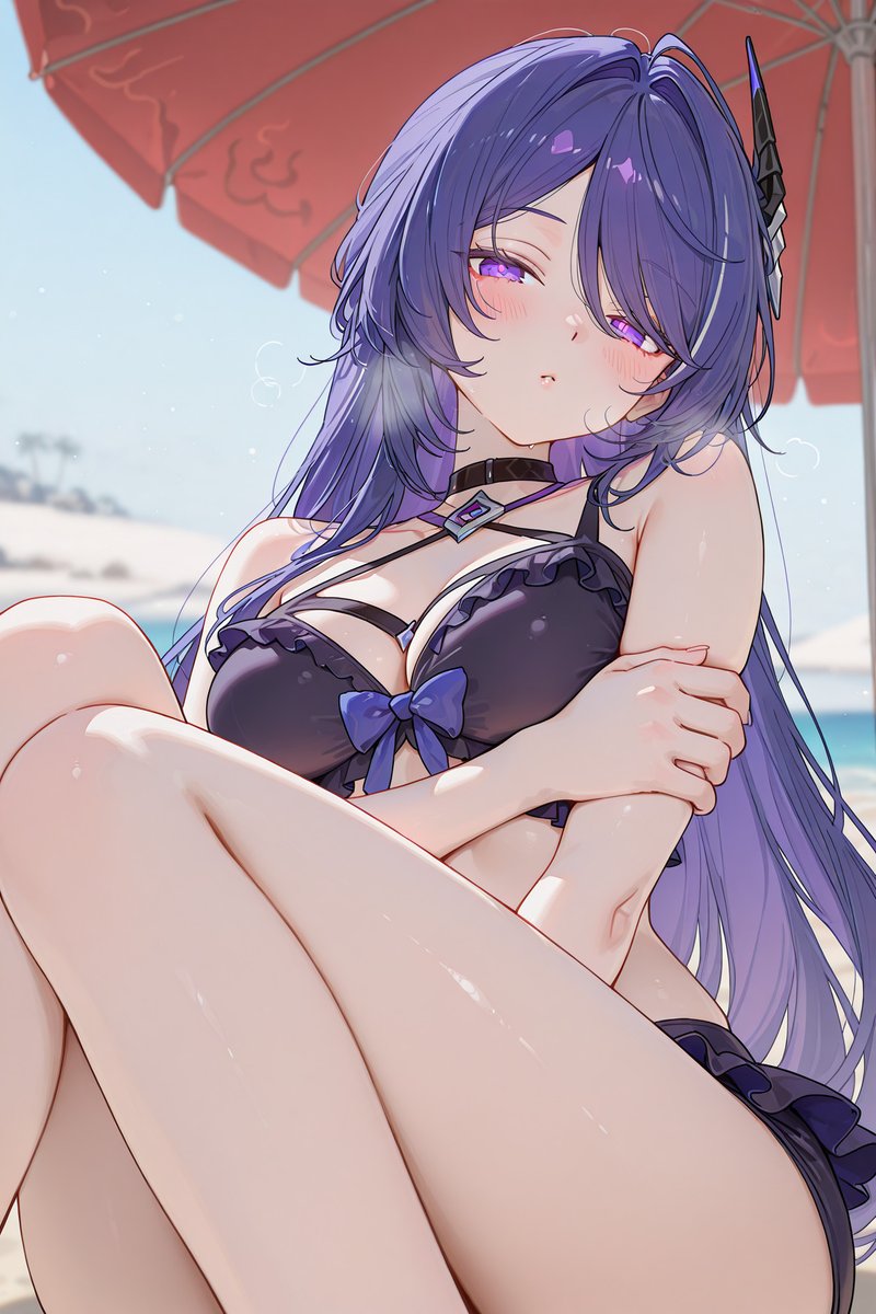 水着黄泉

崩壊:スターレイル / Houkai: Star Rail
黄泉 / Acheron

Original SFW Illustration.
No suggestive intent, no nudity.