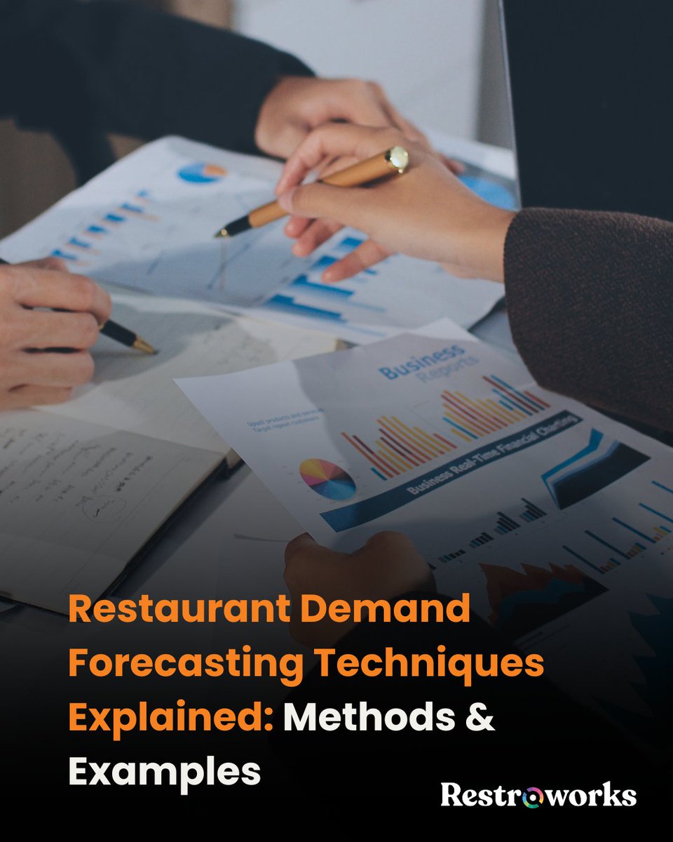 Restroworks's tweet photo. Most restaurants already have the data they need.

The challenge is using those sales, customer behavior, and order trend insights to identify patterns and forecast demand accurately.

Our latest blog offers practical demand forecasting techniques restaurants can use to improve planning, reduce waste, and run smoother operations.

https://t.co/jctaobbdfL

#Restroworks #RestaurantOperations #DemandForecasting