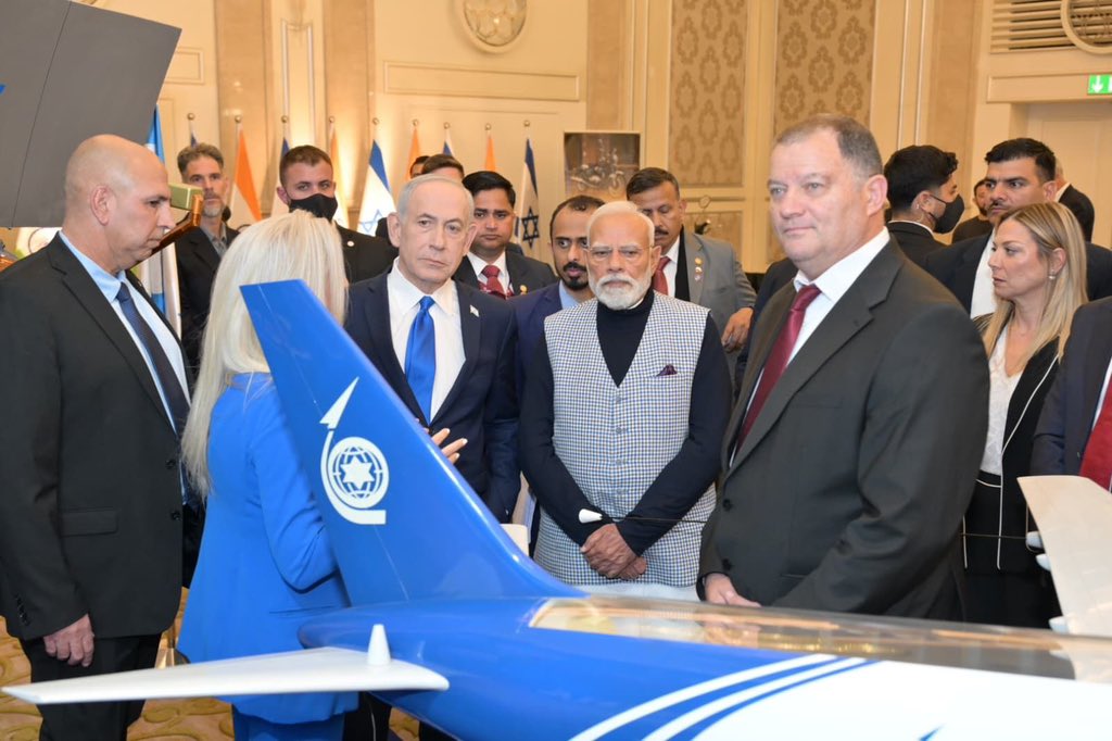 Israel in India tweet media