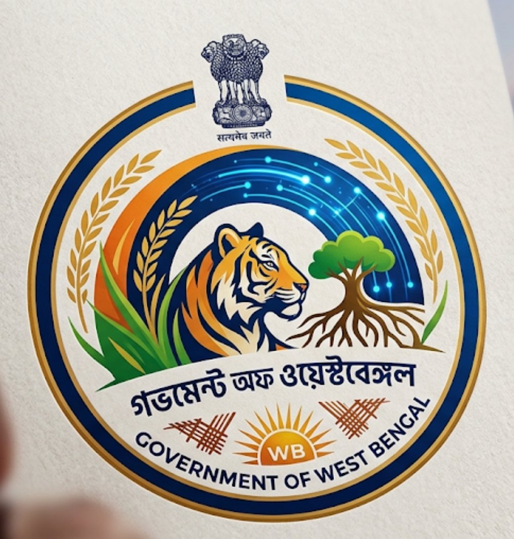 Trinathsurya's tweet photo. "In my opinion, Bengal has witnessed enough anarchy and corruption. To mark the beginning of a new era and the end of this misrule, I am proposing this logo. What do you think?" https://t.co/1zjuKbZjiI