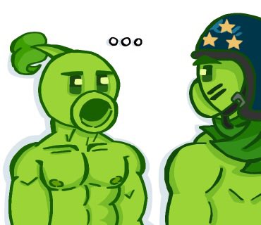 holykeem's tweet photo. Cómic re dibujado por mi, de la Megaguisantralladora y el lanzaguisantes 🫛👀, espero les guste! 
Igual dejo mi adelanto del diseño de la guisantralladora para el dibujo que se viene después 👊 https://t.co/yqgfQ7hicG