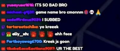 GoofBallaaob's tweet photo. @KreekCraft Your chat suck https://t.co/Y2fXimyDxe