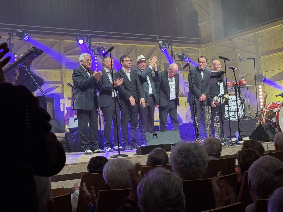 gerhardpc7's tweet photo. The Fats Boys &amp; Rhythm at the Rosey Concert Hall: Jazz from its early days, replicating a number of known classics, by truly (multi-)talented musicians! https://t.co/tQhDvZW5WT