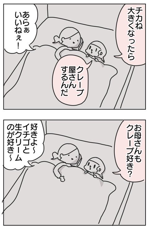 6歳の会話ってどこかズレててたまらなく可愛い

これもう6年前のブログなんですがクレープ食べる度に思い出す 