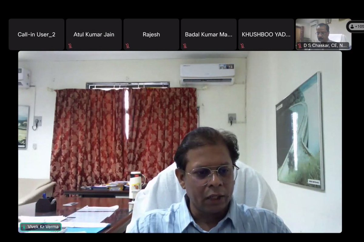 <a href="/nwa_pune/">NWA Pune</a> organized a DL Program on “Dam Safety Aspects” during 04-08 May 2026 in online mode for stakeholders from Govt. organizations, PSUs, academia, consultancy sector, etc. It was inaugurated by Sh. D.S. Chaskar, CE/Head, NWA who emphasized...
<a href="/DoWRRDGR_MoJS/">Ministry of Jal Shakti, DoWR, RD&GR, GoI</a> <a href="/CWCOfficial_GoI/">Central Water Commission</a>