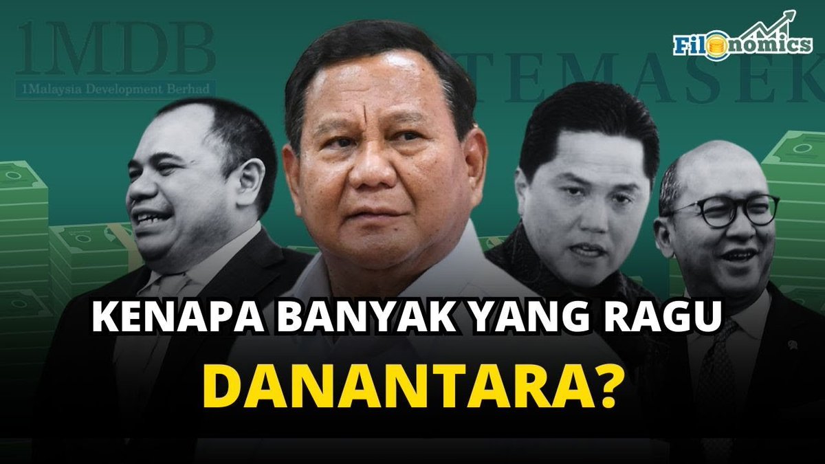 Guys, lu pada tau gk nihh...
ternyata dulu malaysia juga punya danantara 
dengan namanya 1MDB Malaysia 
yang di kelola oleh orang yang jago juga disana 
dan lu tau akhir dari danatara malaysia itu ??
yaps jadi ladang korupsi terbesar disana 
sistematis dan rapi bangett 

Jho Low