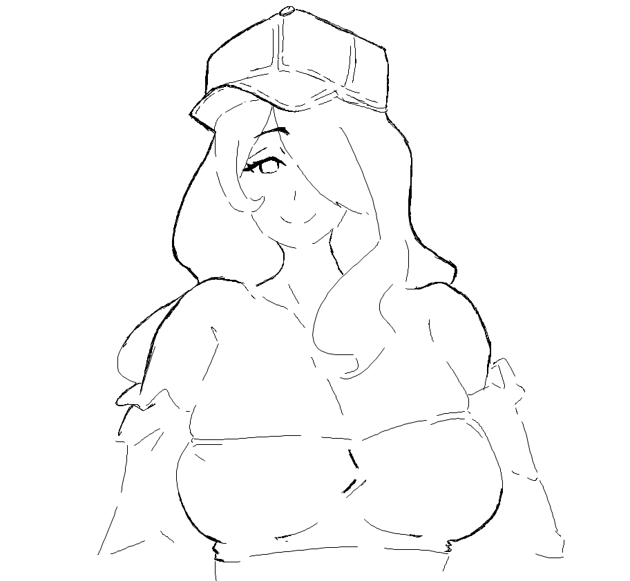 Marmooses's tweet photo. Sporty Camilla - MS Paint https://t.co/2Ql99oVlTm