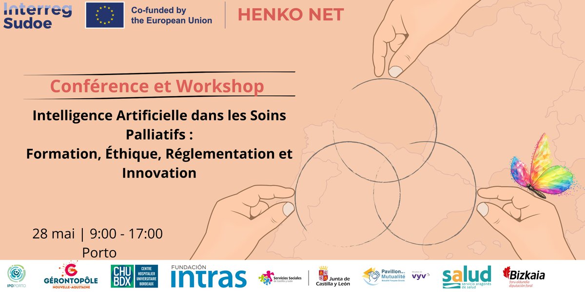 henkonet's tweet photo. 📅 28 mai | Porto
Conférence + atelier sur l'IA dans le domaine de la santé 

🎓 Formation
⚖️ Éthique et cadre juridique
🌍 Expériences du PT, de ES et de la FR

Un espace pour progresser vers une adoption responsable dans le milieu clinique.

Programme: https://t.co/d5a3txcF4p https://t.co/9wGzZbIYxj